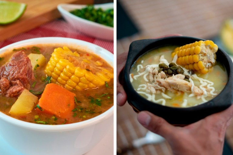 Ajiaco vs Sancocho: Recetas de dos sopas típicas colombianas