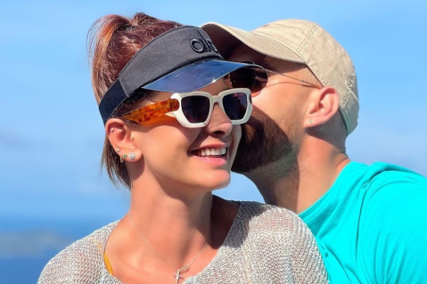 Novio de Carolina Cruz posó sin gorra y se llevó elogios: “Demasiado guapo”