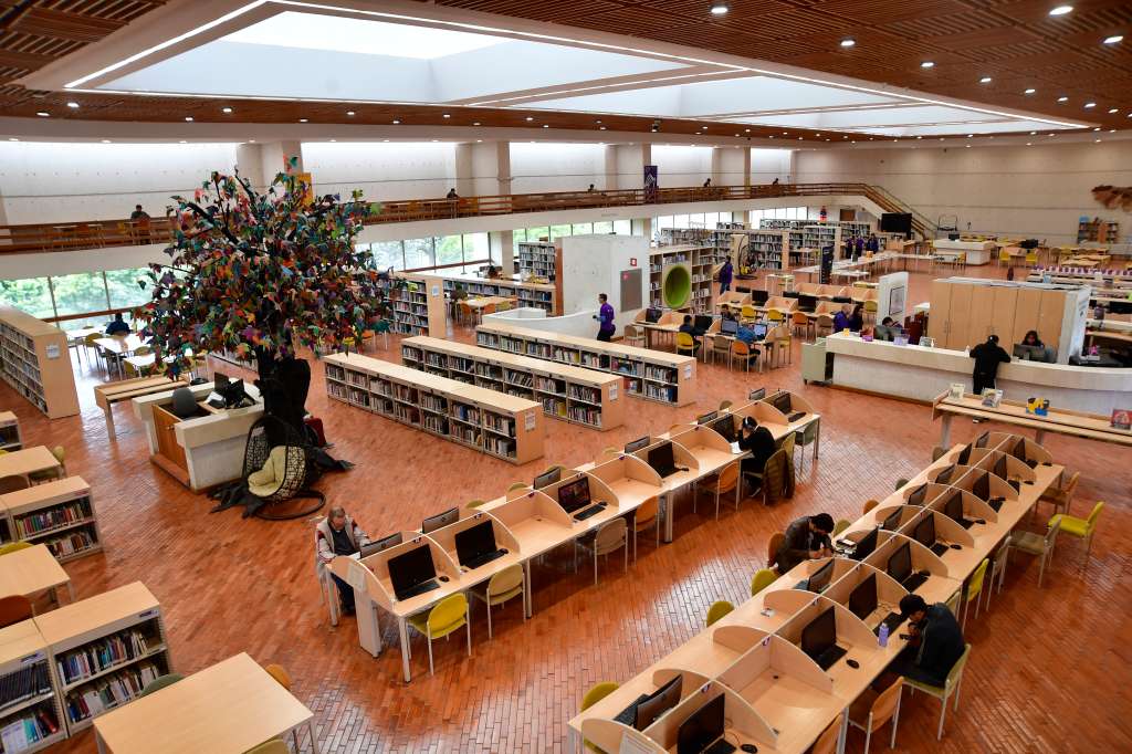 Aspectos del de esta Biblioteca ubicada en la localidad de Suba