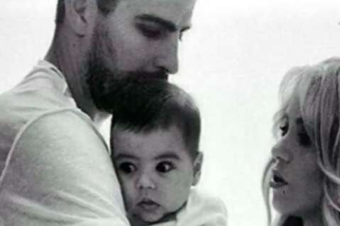 Así se ve Milan Piqué Mebarak con cuatro meses de nacido