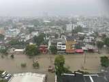 Cartagena: vías y plazas inundadas por segunda temporada de lluvias en Colombia