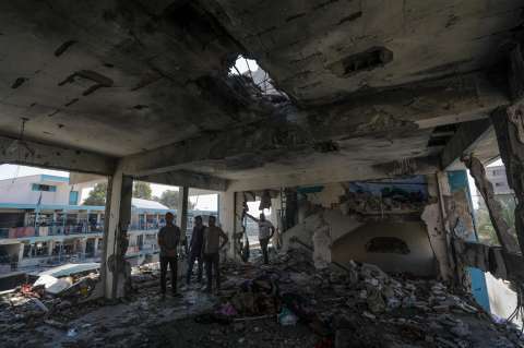 Municiones de ataque a escuela en Gaza son de fabricación estadounidense: CNN