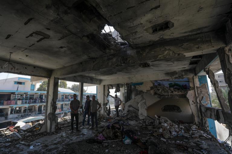 Municiones de ataque a escuela en Gaza son de fabricación estadounidense: CNN