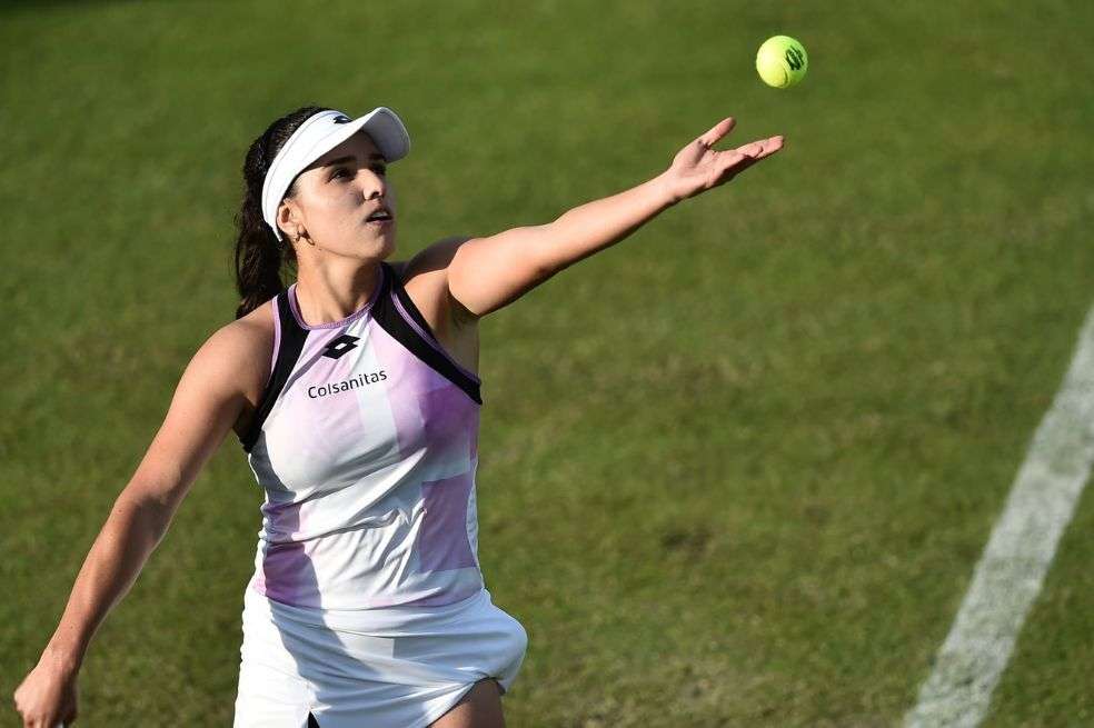 María Camila Osorio avanzó a la segunda ronda del Eastbourne International WTA 250.