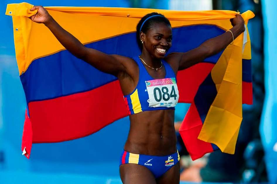Catherine Ibargüen, medallista de plata en los pasados Juegos Olímpicos de Londres 2012.