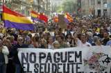 Miles de personas protestan en Europa contra la austeridad