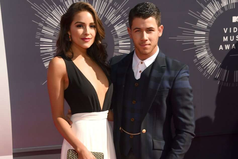 Olivia Culpo y Nick Jonas.