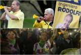 Seguidores de Petro y Hernández, protagonistas del inusual cierre de campaña