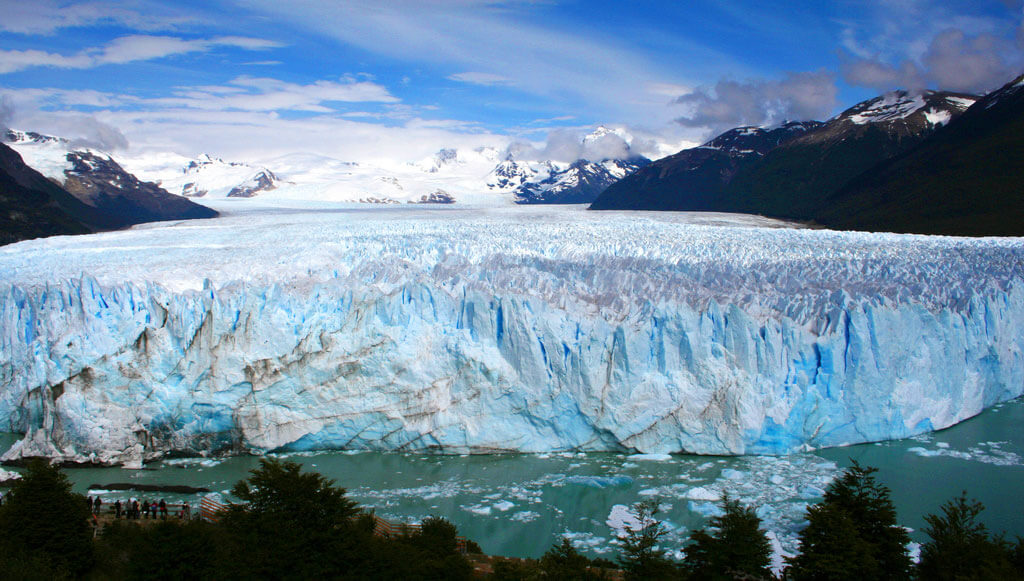 Imagen de los glaciares del Calafate, en la Argentina. Uno de los tantos lugares inolvidables de América del Sur. / Cortesía
