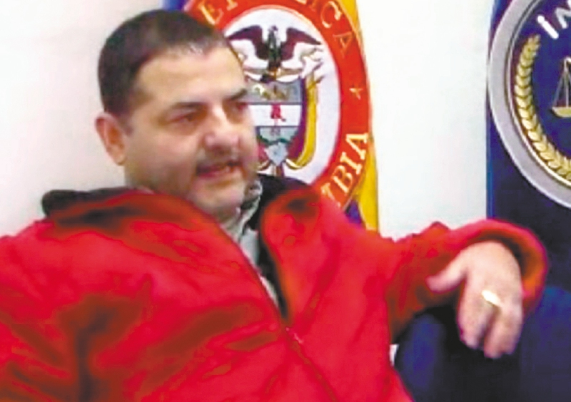Pablo Hernán Sierra está condenado por una larga lista de delitos cometidos en el departamento de Caldas. 