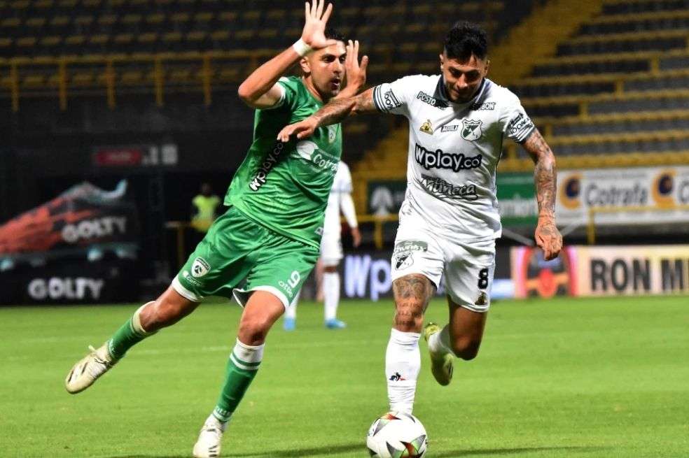 Cali y Equidad en el Estadio de Techo de Bogotá // Dimayor.