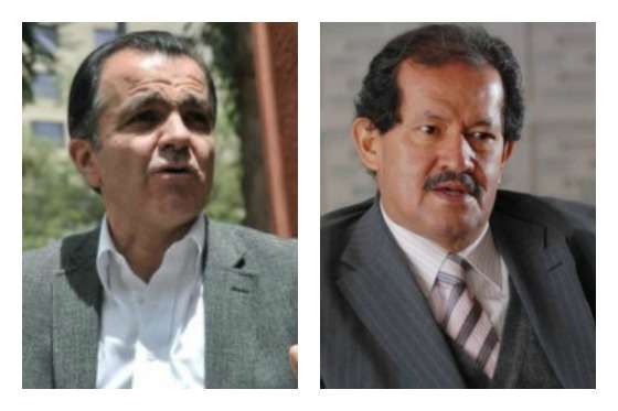Óscar Iván Zuluaga y Angelino Garzón. / Archivo El Espectador