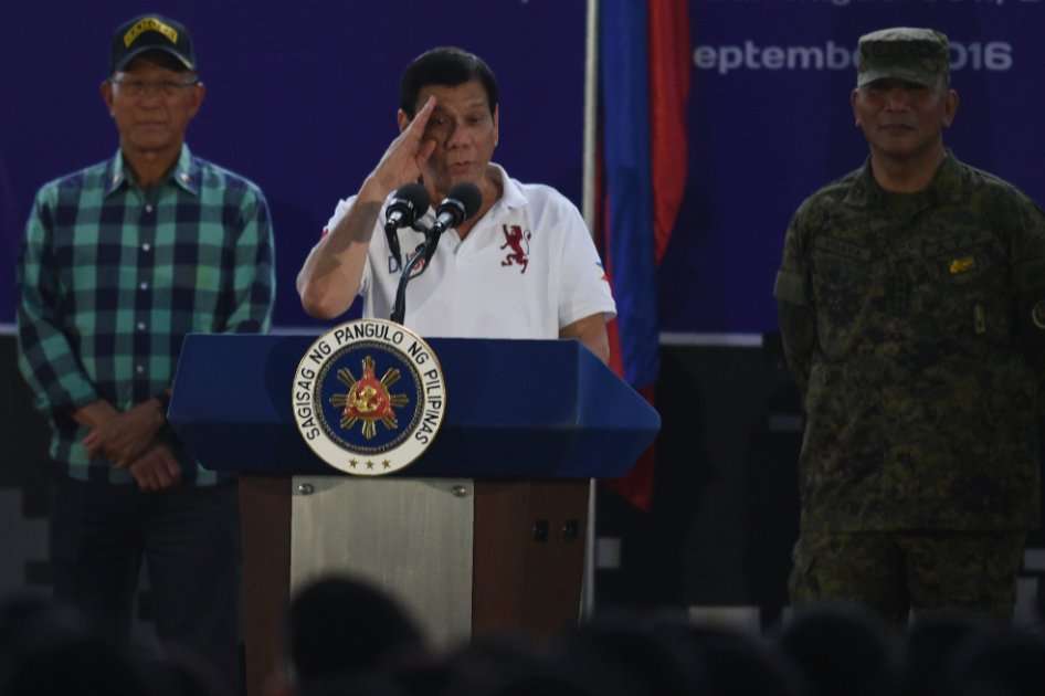 Rodrigo Duterte, presidente de Filipinas / AFP