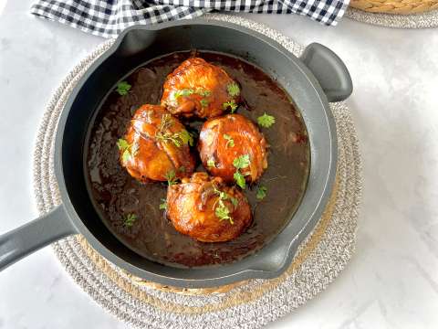 Receta para cocinar contramuslos en salsa teriyaki