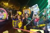 Así fue la marcha de los jóvenes por el clima en medio de la COP