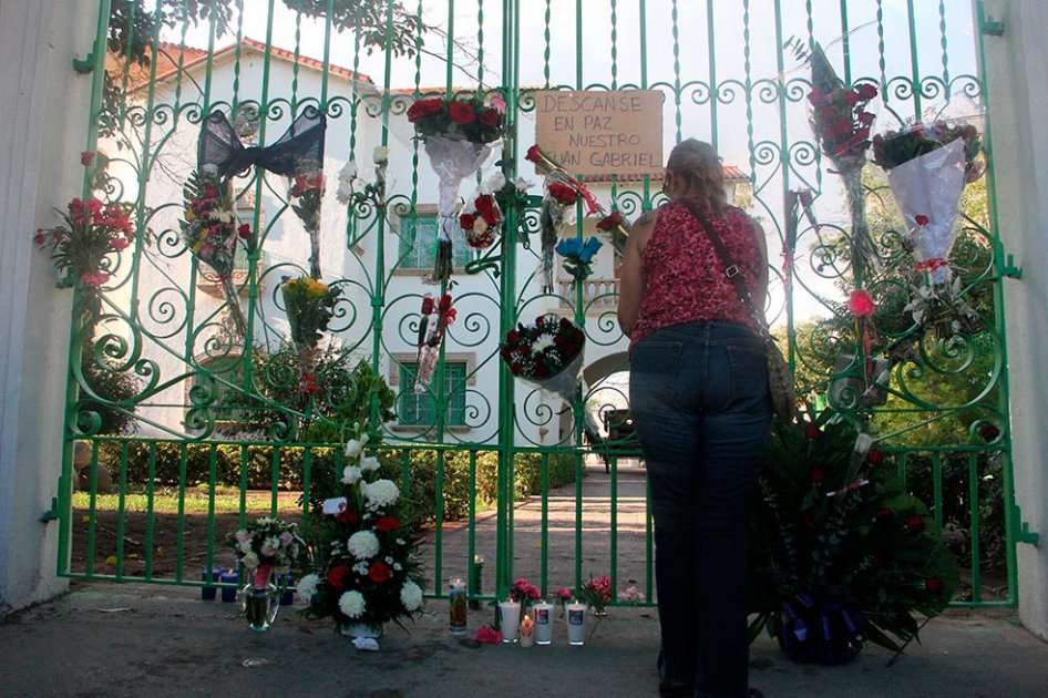 La casa de Juan Gabriel en Ciudad Juárez (México). / AFP