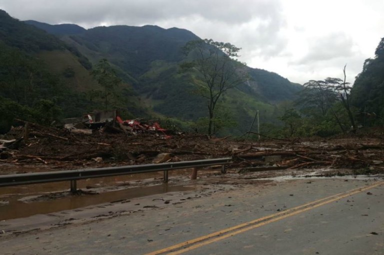 Si el clima ayuda, vía Bogotá-Villavicencio se abriría el viernes