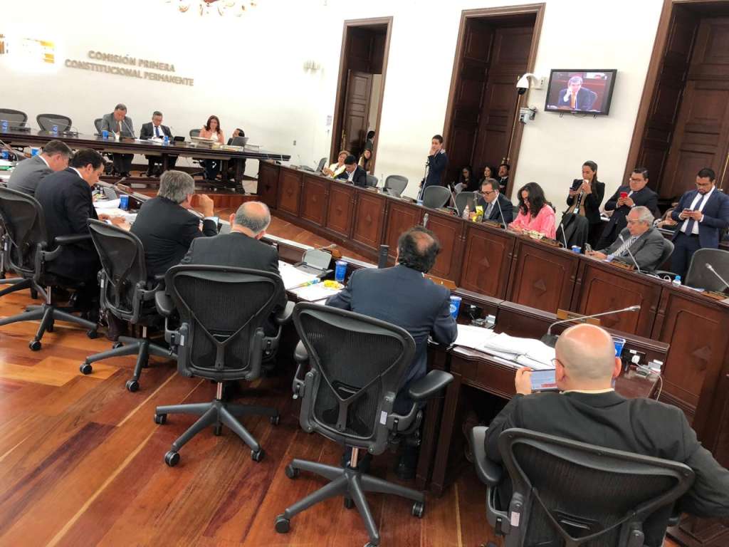 El proyecto de ley hará tránsito de la Comisión Primera a la plenaria del Senado. / Cortesía
