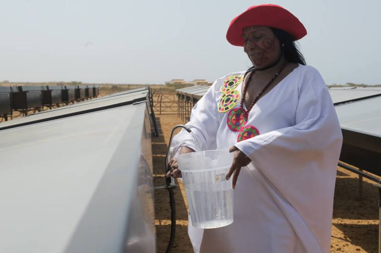 Agua en el desierto: los hidropaneles de Bahía Hondita