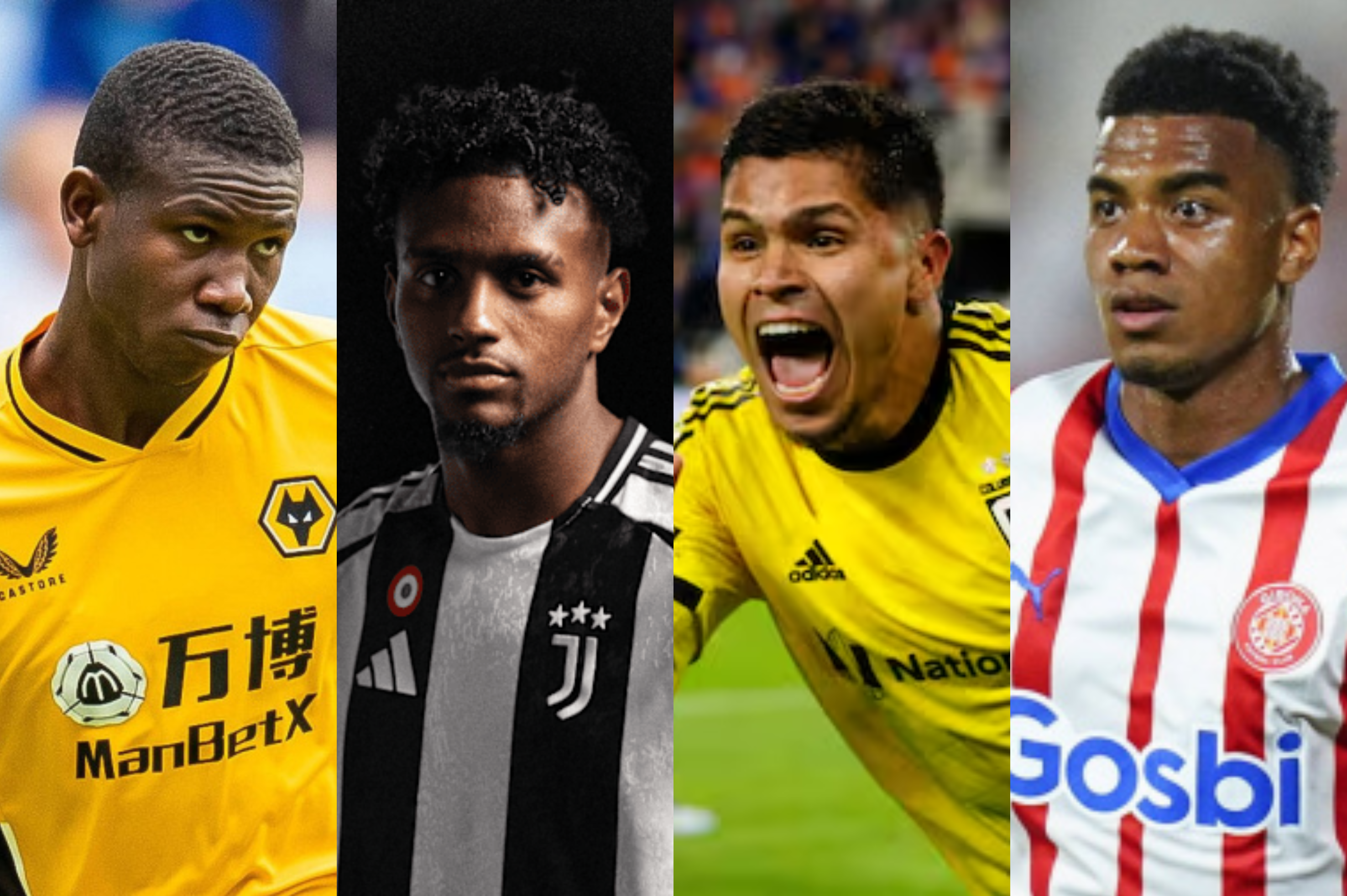 Yerson Mosquera, Juan David Cabal, Juan Camilo Hernández y Jhon Solís, además de Cristian Borja y Kevin Mier, son las novedades del equipo.