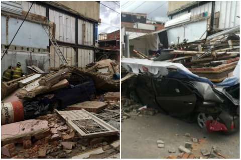 Colapsó vivienda de dos pisos en el sur de Bogotá
