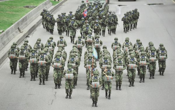 El Ejército colombiano tiene unos 240.000 miembros. / Archivo El Espectador.