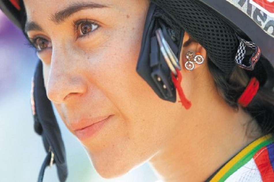 Mariana Pajón recibirá este año en su pista de Medellín el Campeonato Mundial de BMX. / EFE