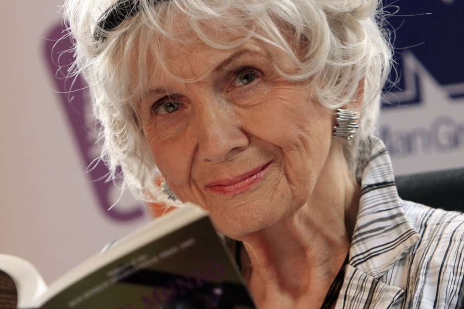Alice Munro, la canadiense ganadora del premio de literatura 2013./ AFP