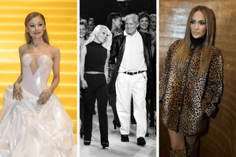 5 looks icónicos de Donatella Versace que han usado las famosas de Hollywood