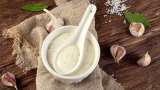 Receta para preparar mayonesa de ajo