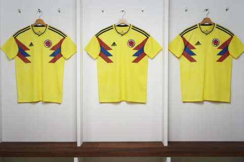 La camiseta que lucirá Colombia en el Mundial de Rusia 2018
