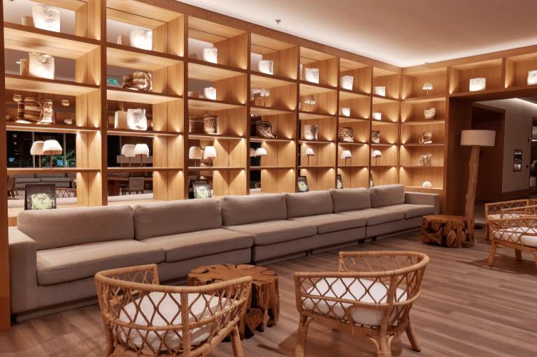 Santa Marta Marriott Resort Playa Dormida está inspirado en el pueblo indígena Ika o Arhuaco, habitantes de la Sierra Nevada de Santa Marta.