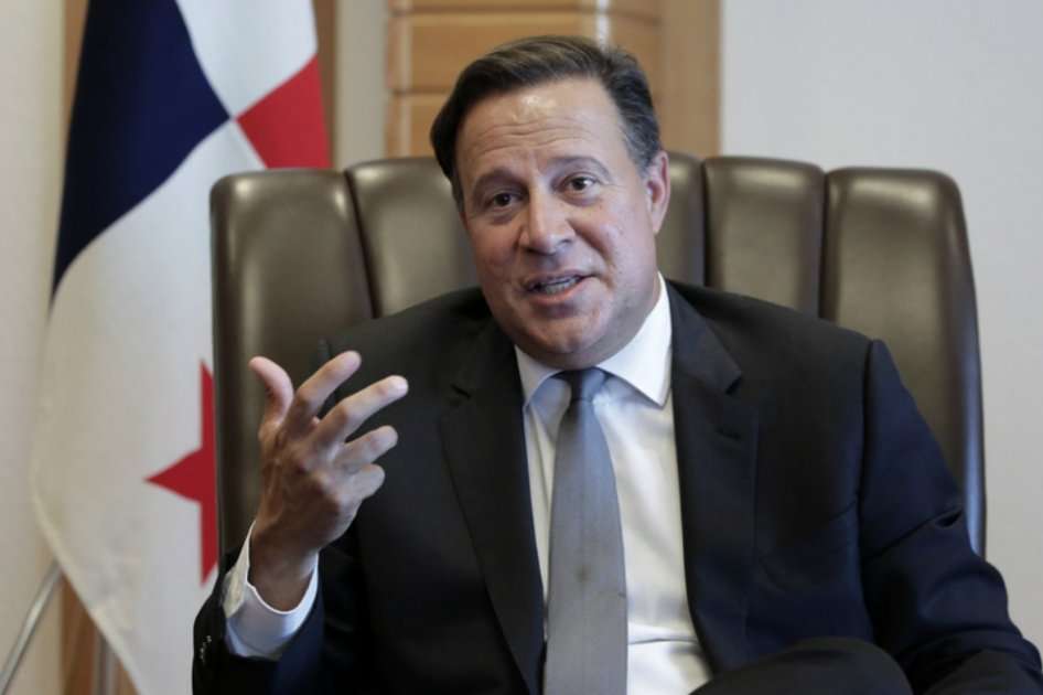 El presidente panameño Juan Carlos Varela. / Bloomberg News