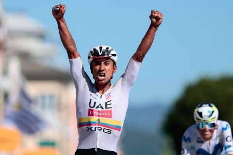 Jonathan Narváez volvió a brillar en el Giro de Italia y logró su tercera victoria de etapa