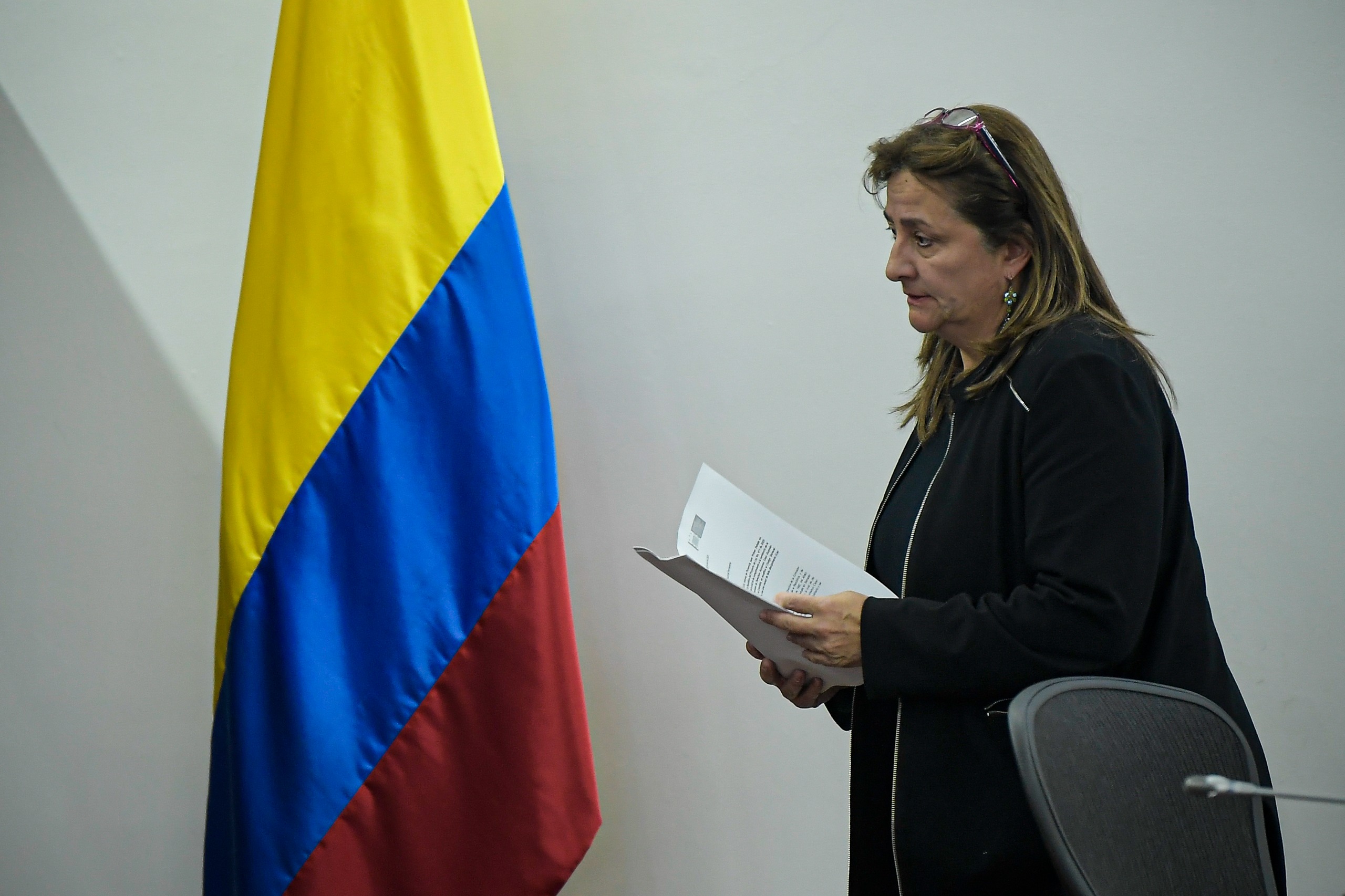 Ángela María Buitrago, ministra de Justicia.