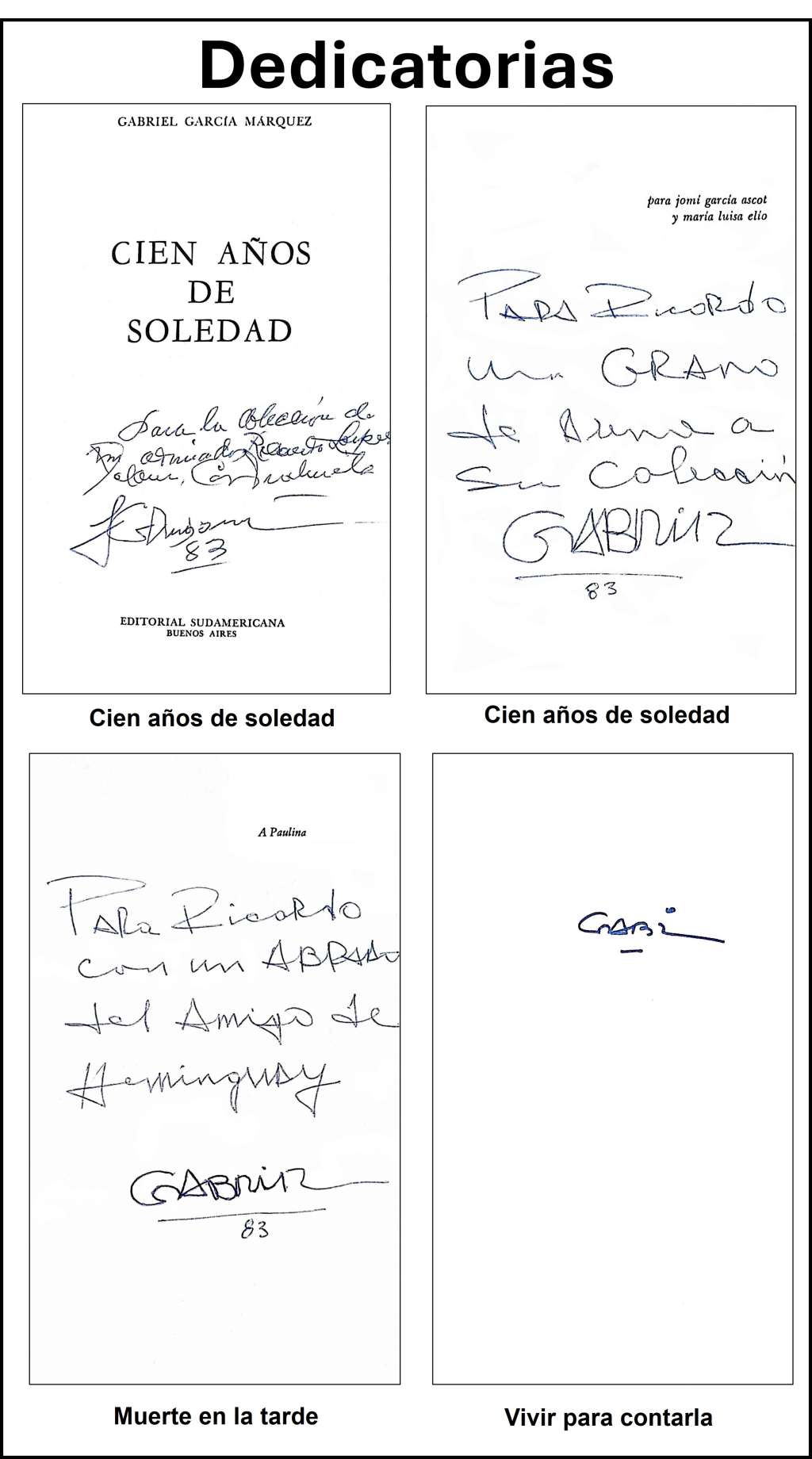 Foto historia de Gabo