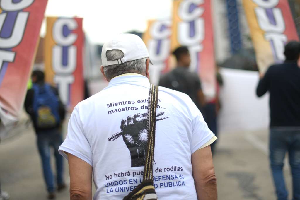 Marchas de Fecode, la CUT sobre la reforma laboral.
