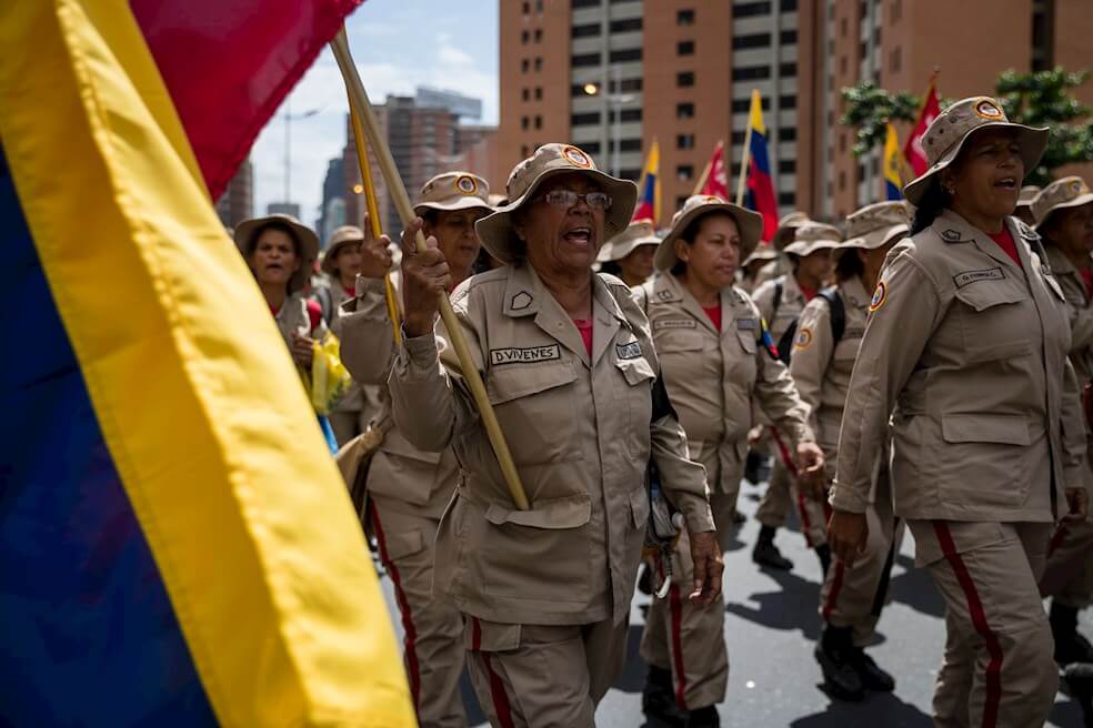 El fin de semana, Nicolás Maduro ordenó nuevos ejercicios militares.  / EFE
