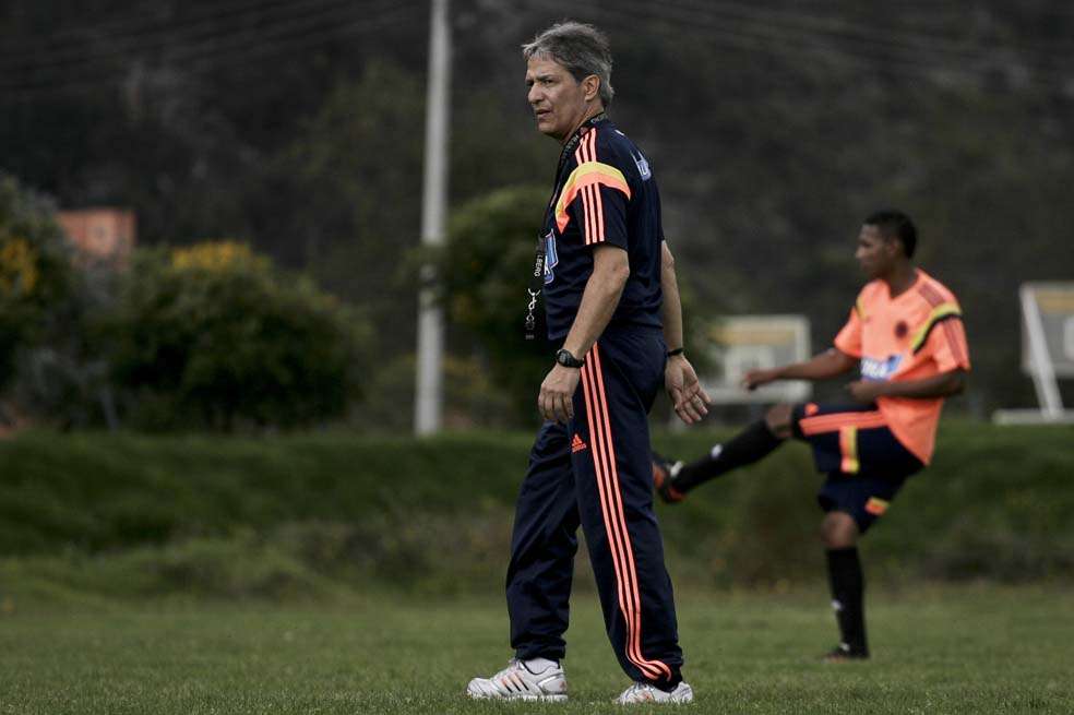 Carlos Restrepo, técnico de la sub-20 de fútbol. / Cortesía ‘El Tiempo’