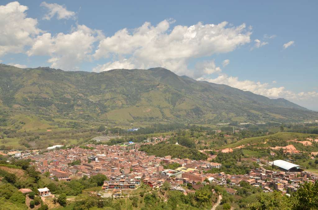 Panorámica del municipio de Barbosa, Antioquia
