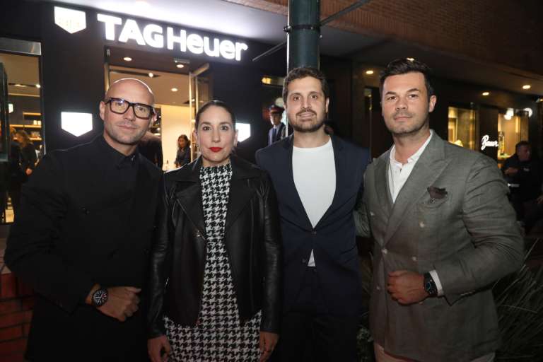 franck suznjevic, Alejandra Lorenzo, José Benito y David Goillandeau.