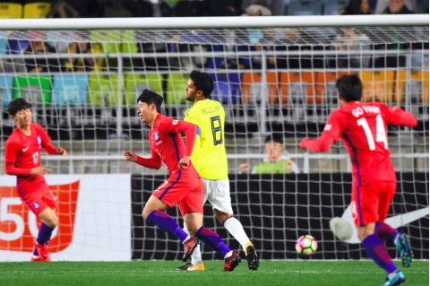 Colombia cayó 2-1 frente a Corea del Sur