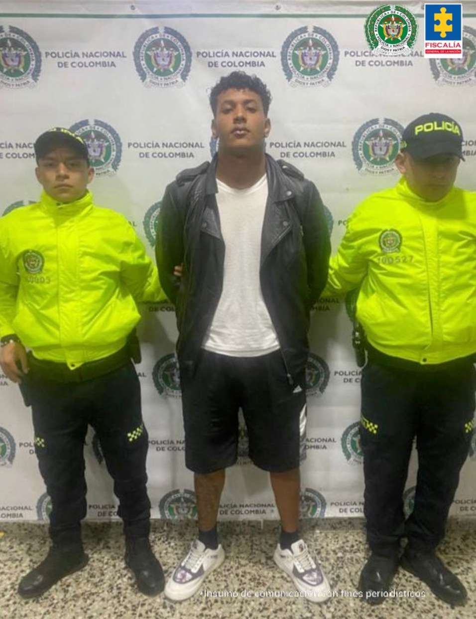 José Leonardo Quevedo Turizo, capturado en mayo de 2023.