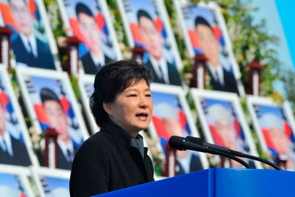 La presidenta Park Geun-hye. Foto: EFE