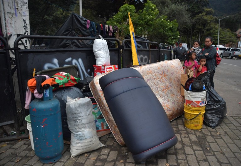 A finalizar el tercer día de atención, se estableció que 583 personas, pertenecientes a 13 de las 15 comunidades indígenas que permanecían allí, salieron de manera voluntaria del Parque Nacional.