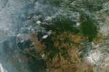 Satélites de la NASA muestran cómo arde la Amazonia de Brasil