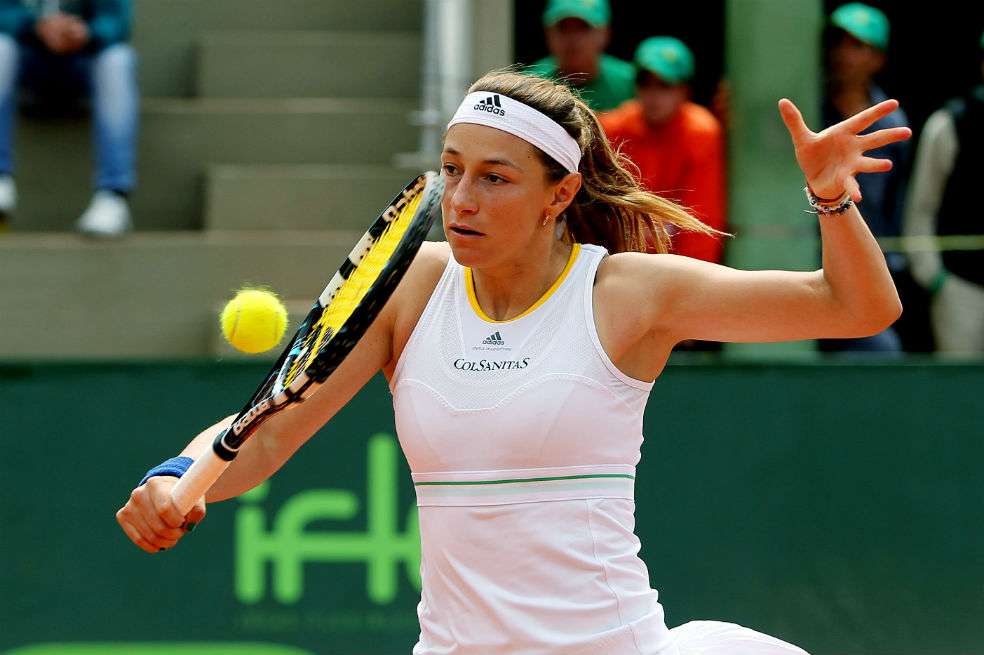 Mariana Duque, a semifinales del Surprise Open. / EFE