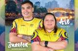 Juan Ocampo y Alejandra Usquiano, abanderados de Colombia en los Juegos Mundiales