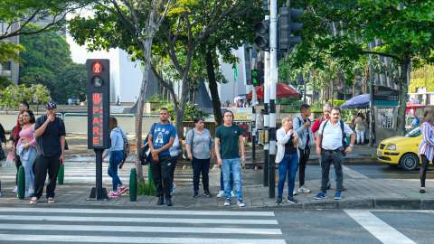 Se inició piloto de semáforos para peatones en Medellín, ¿cómo funcionan?