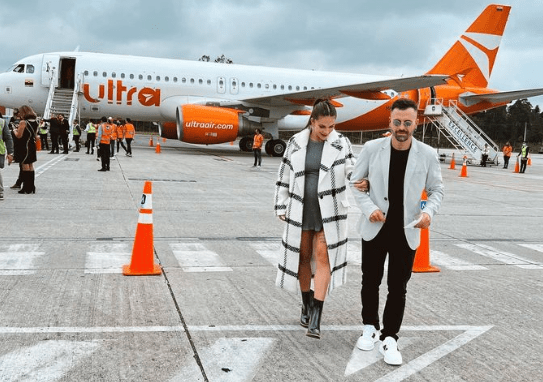 Greeicy y Mike Bahía